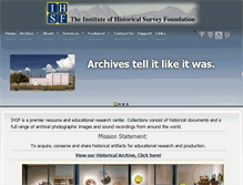Tablet Screenshot of ihsf.org